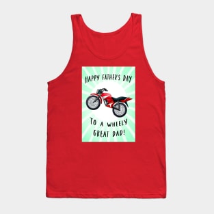 WHEELY GREAT DAD Tank Top